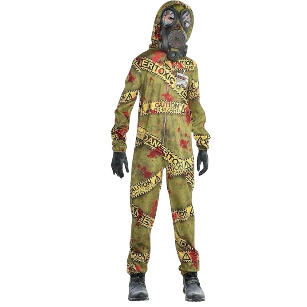 New amscan Child Quarantine Zombie Halloween Costume small 4-6 boys